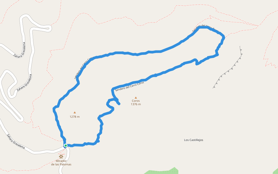 Coros - Sendero del Cerro Coros