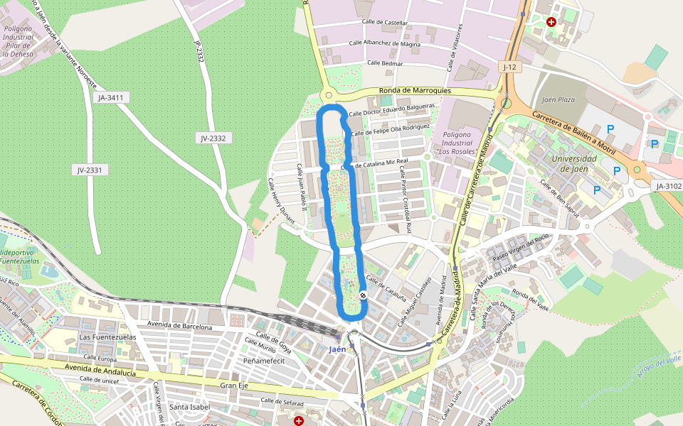 Parque "Andrés de Vandelvira"