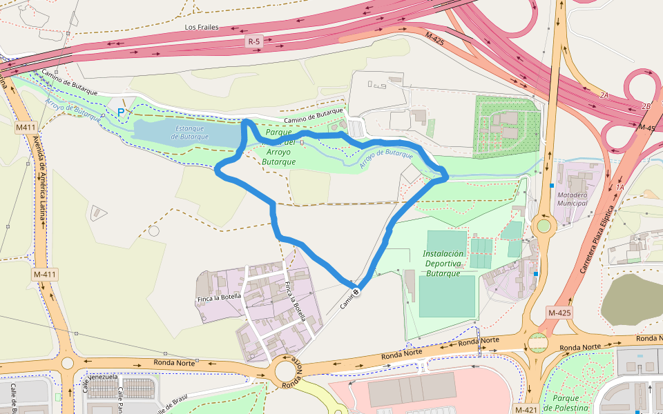 Parque lineal del Arroyo Butarque