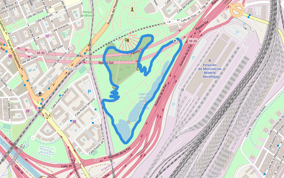 Parque de Enrique Tierno Galván