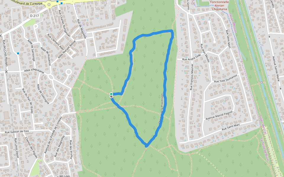 Chemin de la Procession