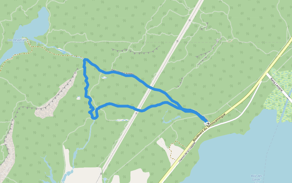 Sentier du ruisseau Kekeko