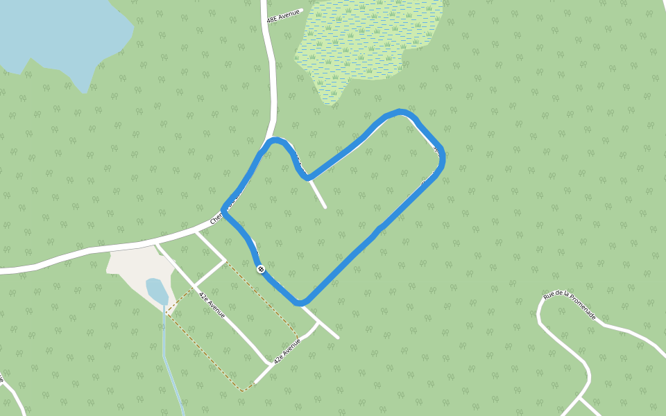 Way of the Lordship Walking And Running Trail SaintHippolyte, Quebec