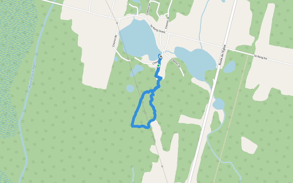 The champion's turn Hiking Trail L'AscensionDeNotreSeigneur