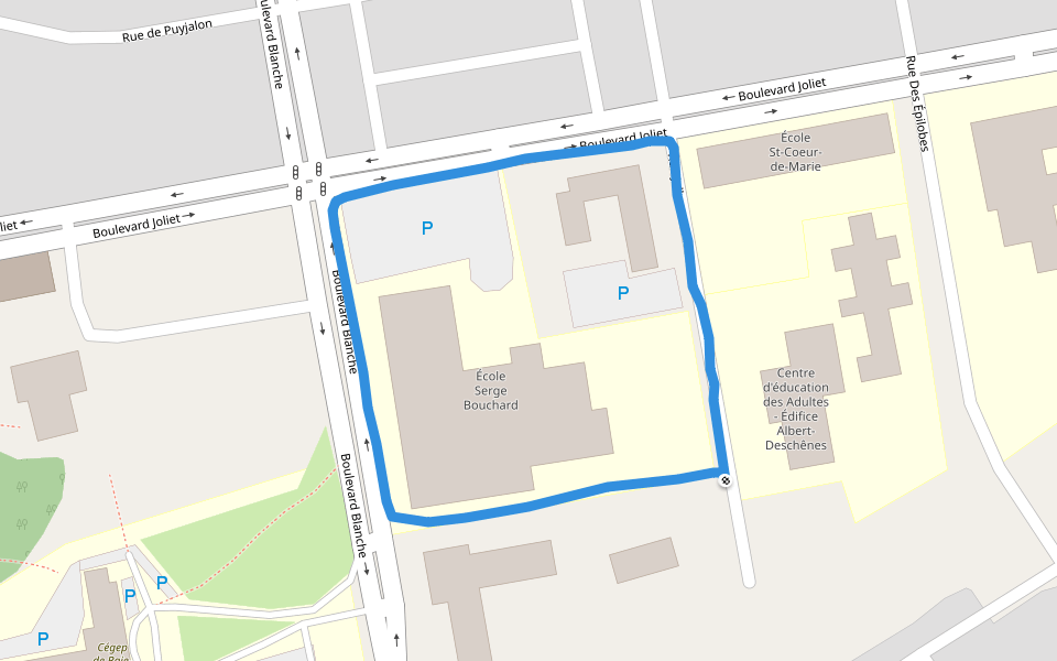 Cegep de Sendero Quebec, Canadá Pacer