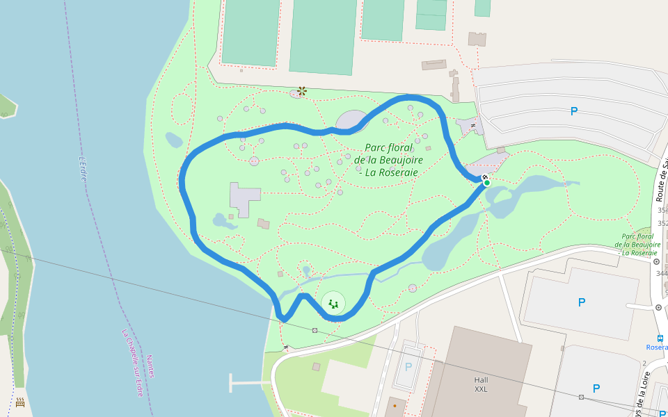 Parc floral de la Beaujoire - La Roseraie