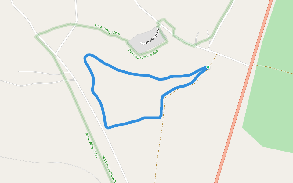 Dartmoor National Park Walking and Running Buckland Monachorum