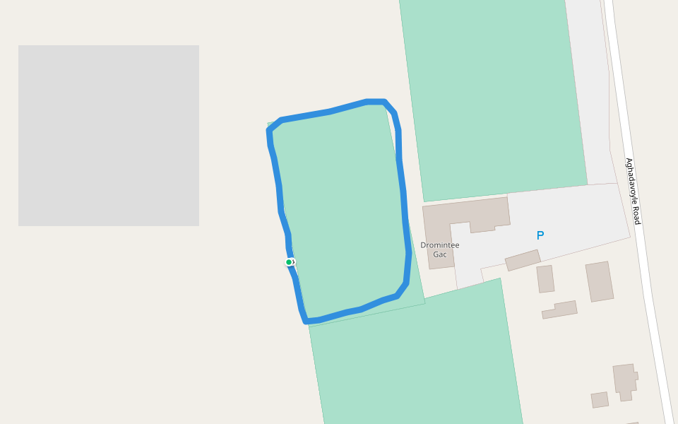 Ring of Gullion AONB walking route map in Killeavy