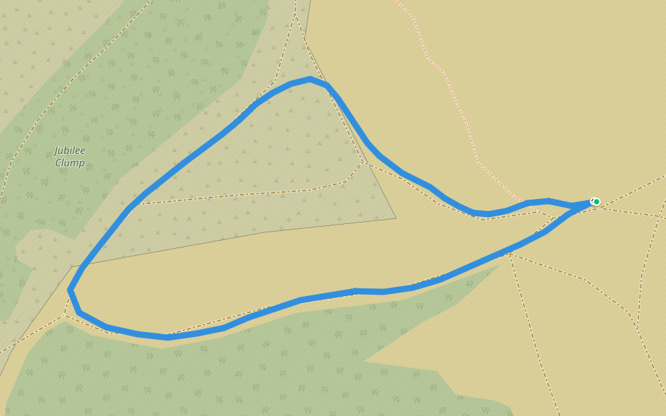 Jubilee Clump Walking And Running Trail Aldershot, England Pacer
