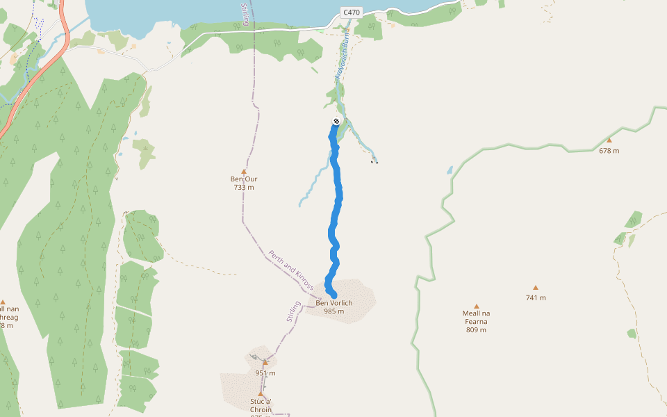 Loch Lomond and The Trossachs National Park - Ben Vorlich