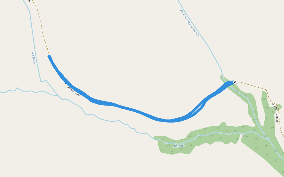 The Burma Road Hiking Aviemore, Scotland Pacer