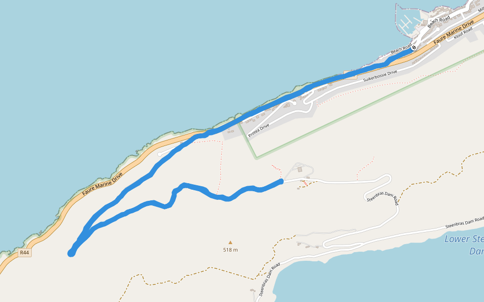 Steenbras Nature Reserve - Steenbras Dam Road