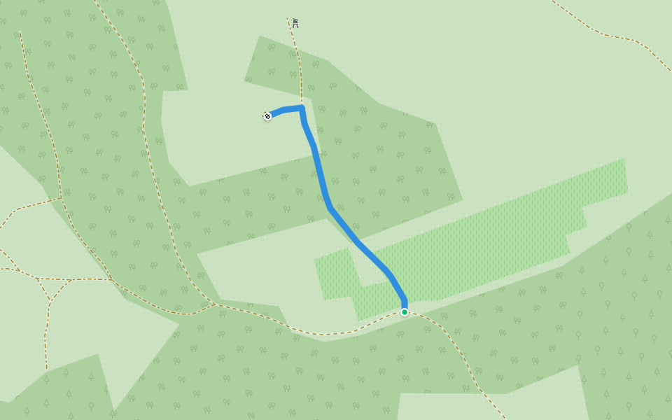 S▲ walking route map in Döbrököz