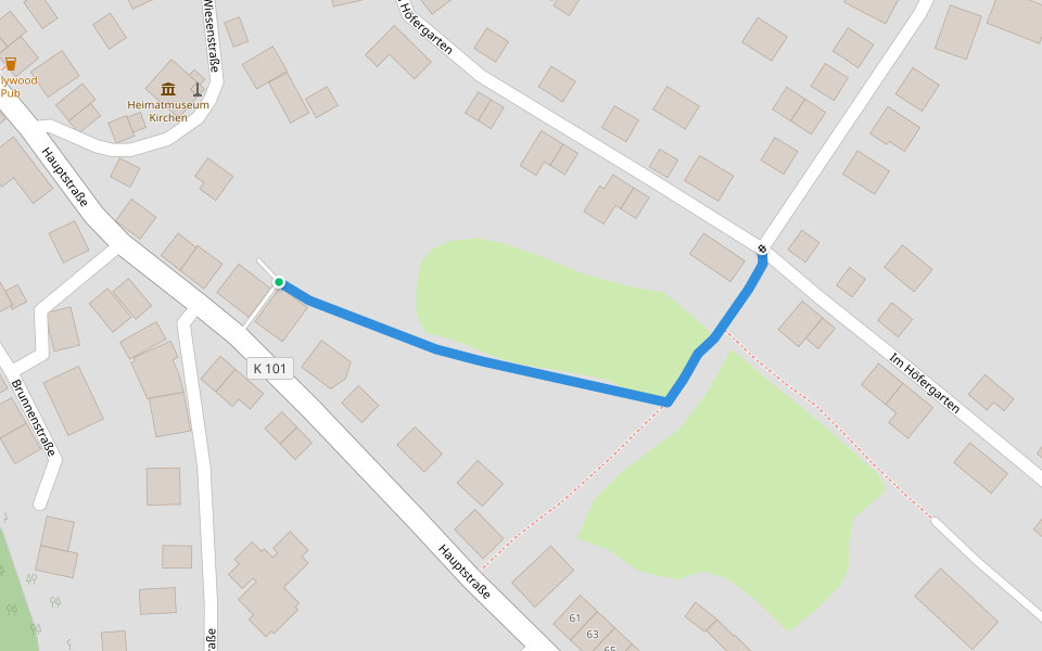 Mühlen-Wanderweg walking route map in Kirchen (Sieg)