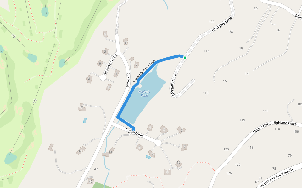 Kaplan's Pond Trail Walking and Running CrotononHudson, New York