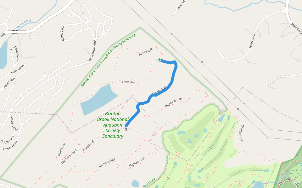 Coyote Trail Hiking CrotononHudson, New York Pacer