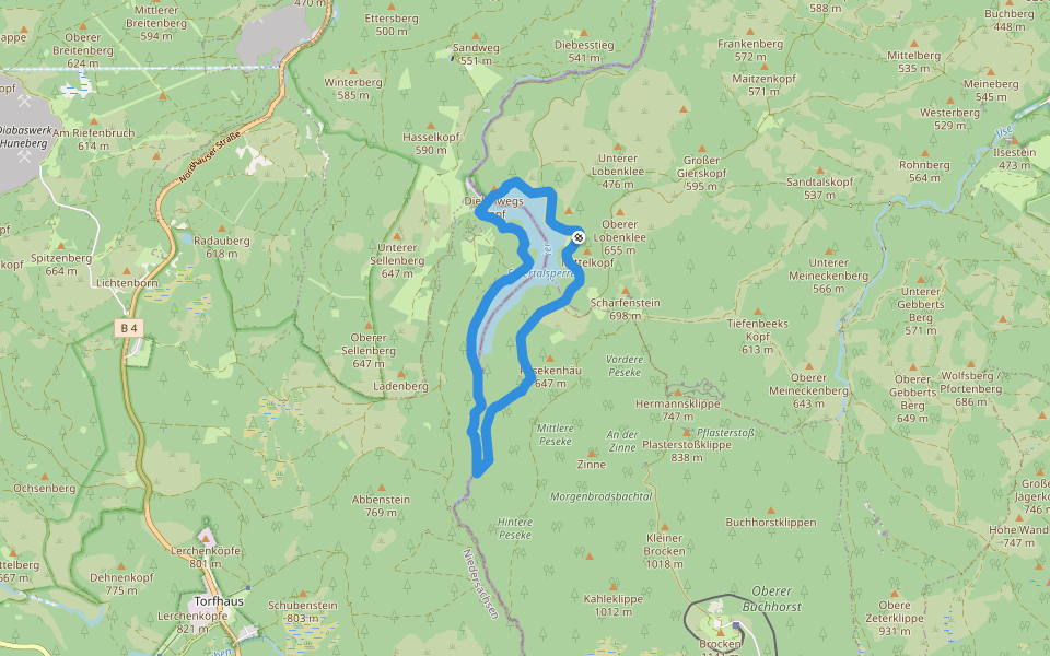 Eckertalsperren-Rundweg