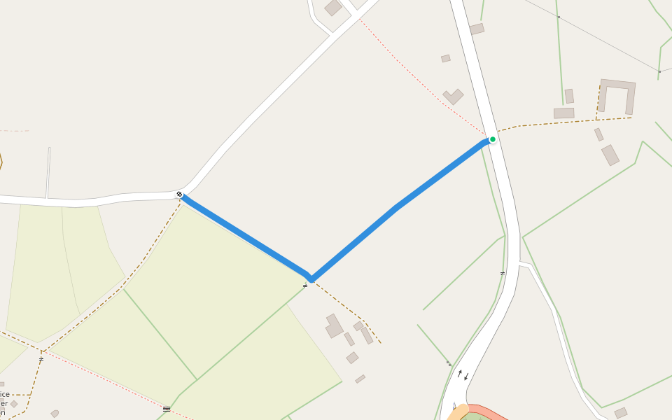 Camborne FP 11 walking route map in Camborne