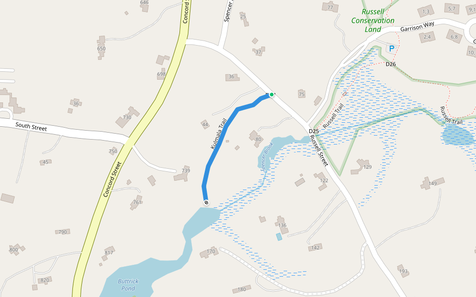 Kulmala Trail Walking and Running Carlisle, Massachusetts Pacer