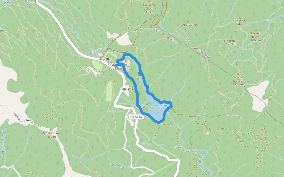 Volta al Pantà de Santa Fe
