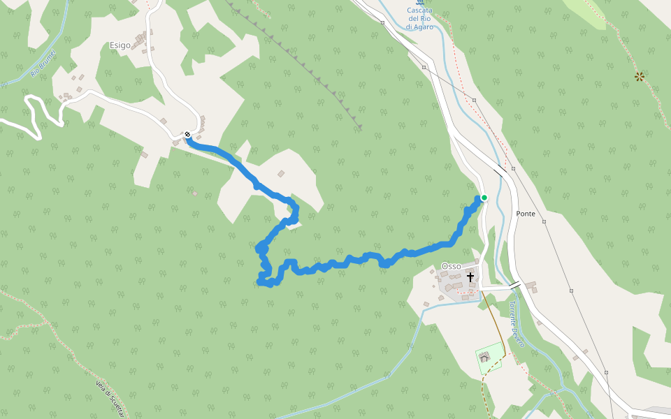 H03a - Osso - Esigo walking route map in Osso