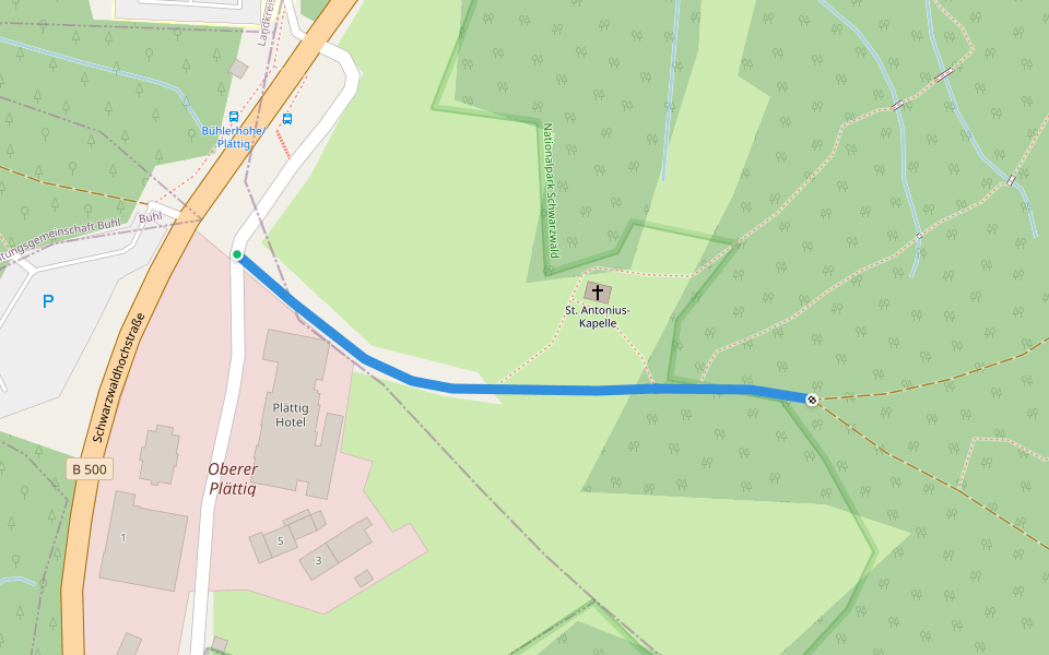 Oberer Plättig - Am Wildnispfad