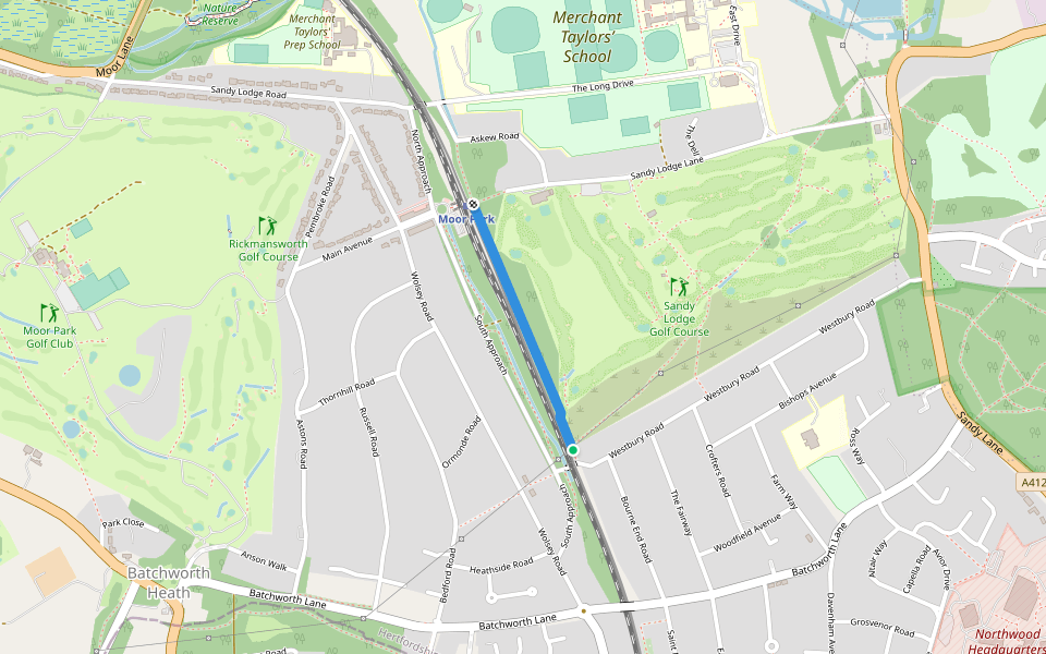 LOOP link to Moor Park Underground
