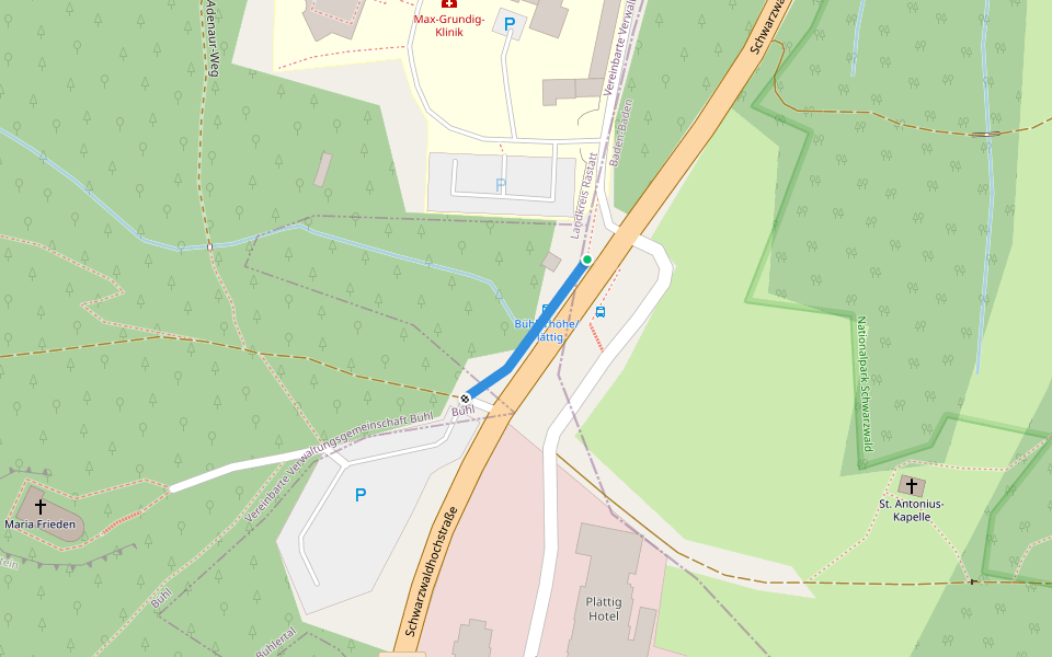 Plättig Kiosk - Plättig Parkplatz