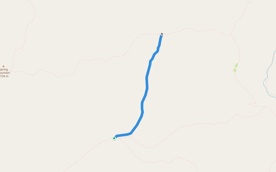 CALL 308 Hiking Trail Winston, New Mexico Pacer