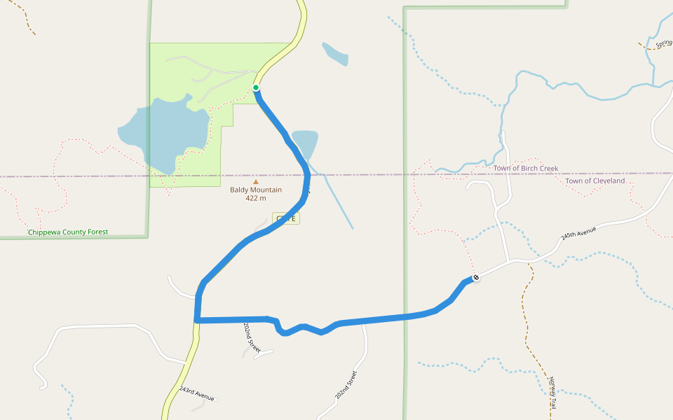 IAN dm-r walking route map in Cornell
