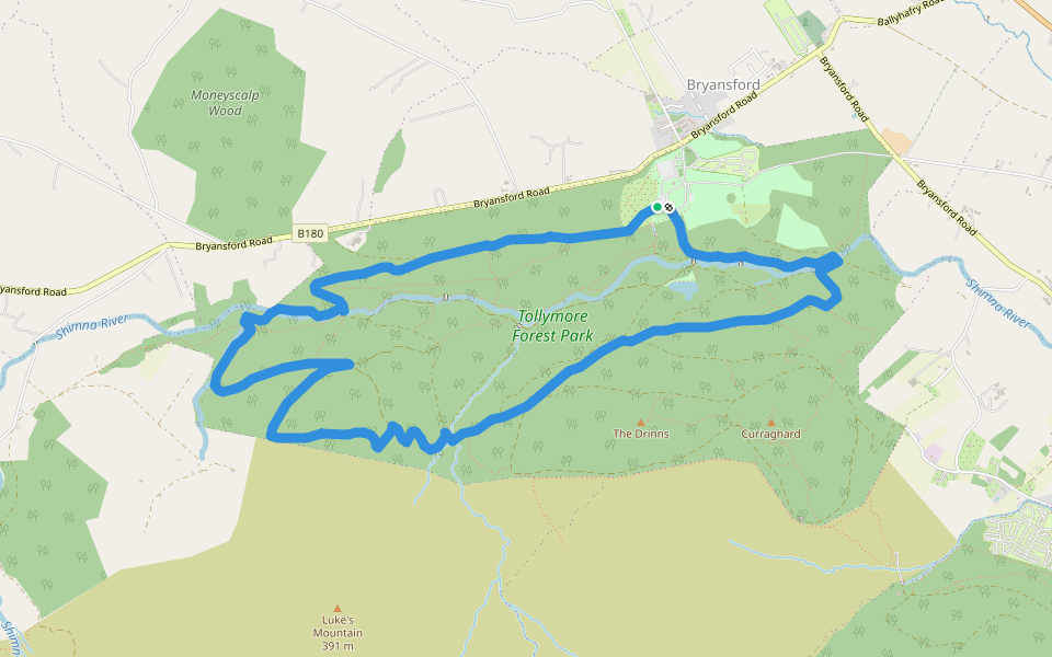 Tollymore Forest - Mountain Trail