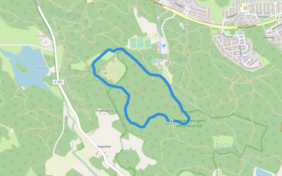 Röd (2,5 km)