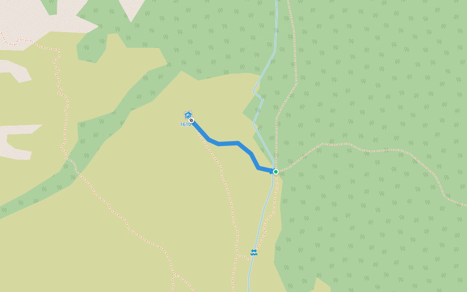"Variante 727" Bivio 727/729 - Capanna del Braiola walking route map in Lagdei