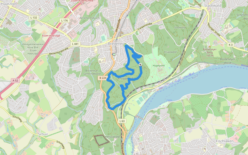 Rundwanderweg Kruppwald A2