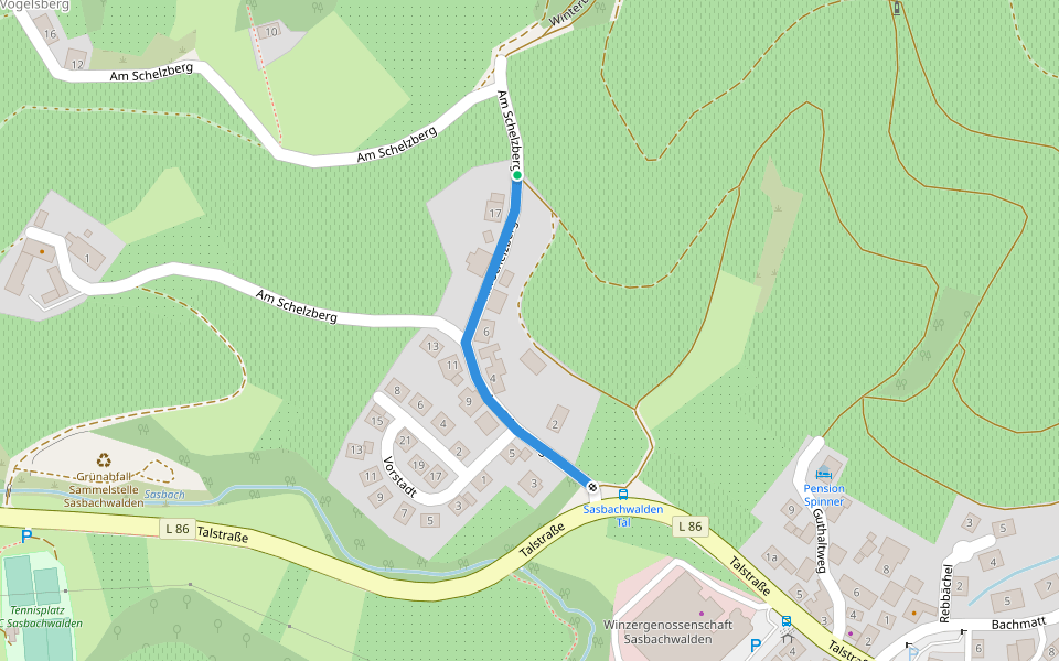 Am Schelzberg - Sasbachwalden Vorstadt