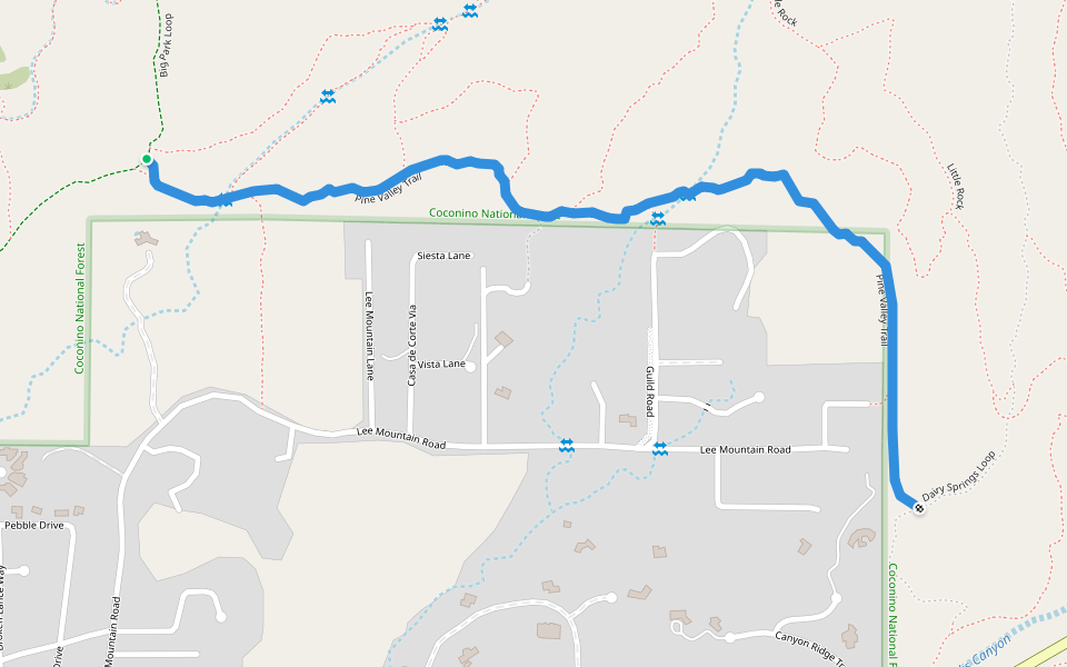 Pine Valley 148 Hiking Trail Sedona, Arizona Pacer