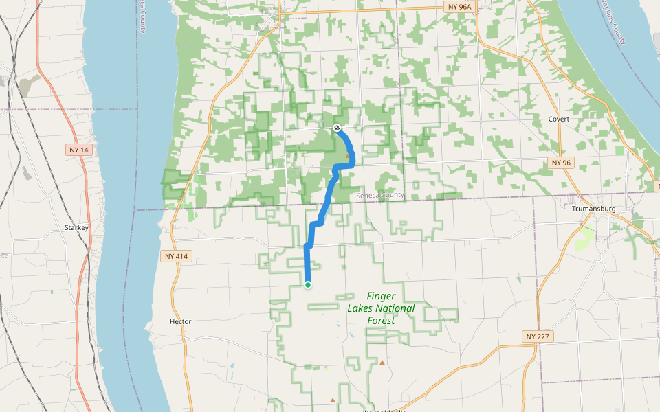 No-Tan-Takto Trail walking route map in Hector
