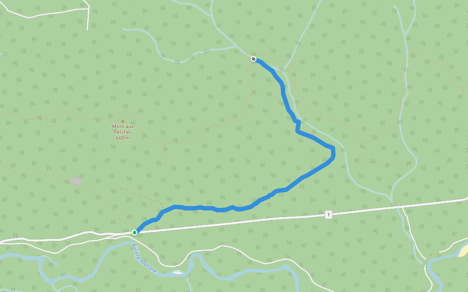 SIA, 5-Sentier d'accès walking route map in Saint-Jean-de-Cherbourg