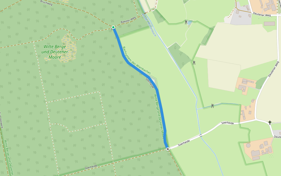 H Emmelkamper Mark - SGV home Endeln walking map