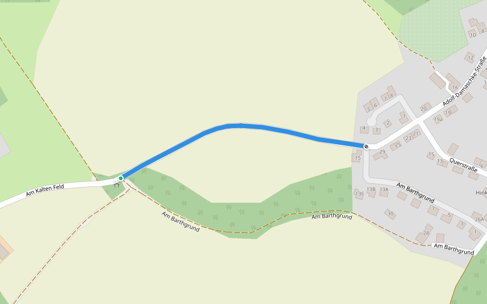 Wanderweg Gelb Ehrenfriedersdorf walking route map in Ehrenfriedersdorf