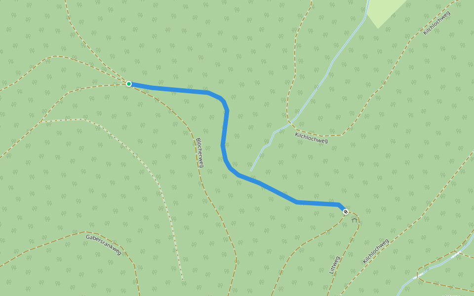 Dornenweg - Mühleckle walking route map in Bad Peterstal-Griesbach