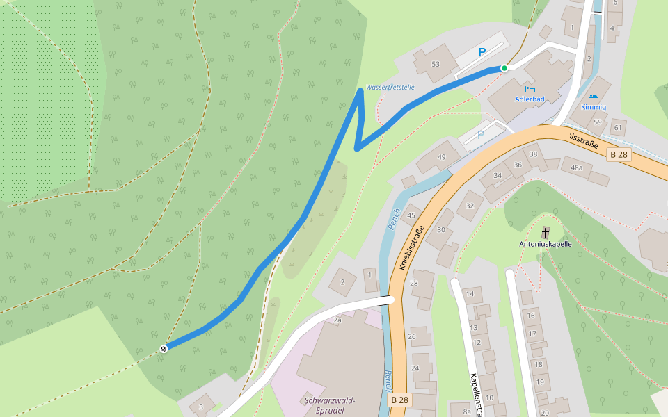 Bad Griesbach Adlerbad - Über der Sonnenhalde