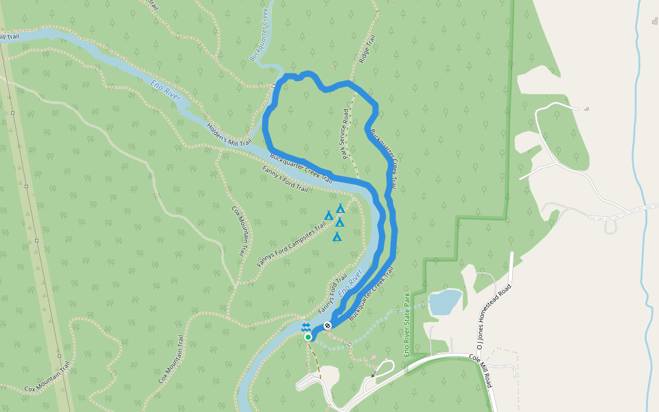Buckquarter Creek Trail
