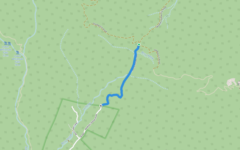 Berry Hollow Fire Road