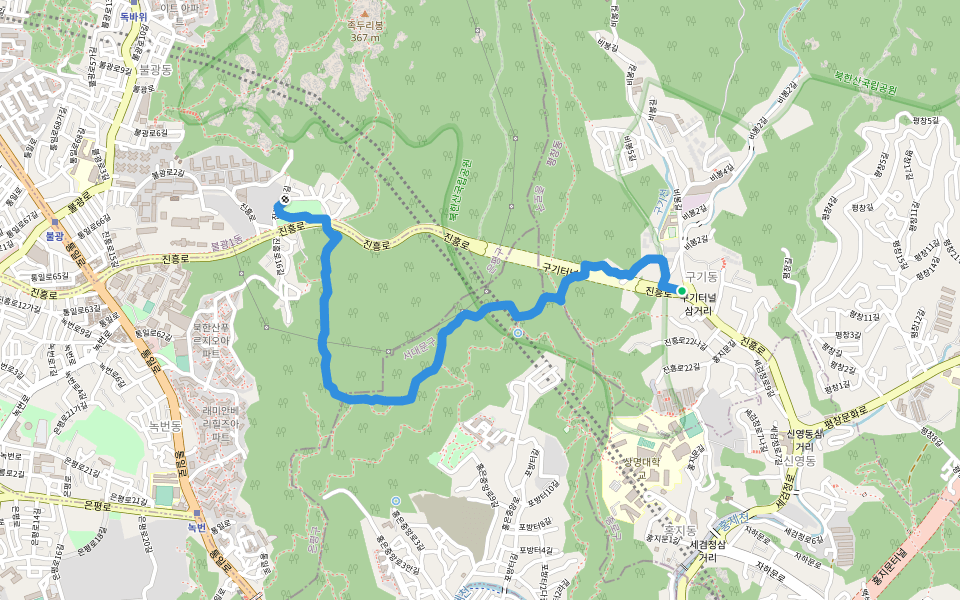 [북한산둘레길] 7구간 옛성길