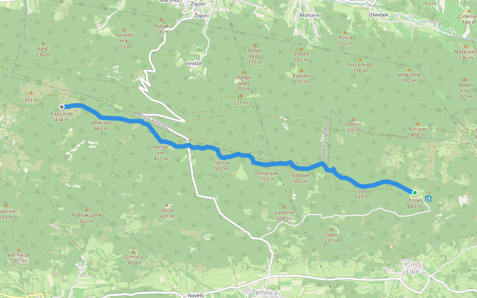 P0352 - novi walking route map in Lipa