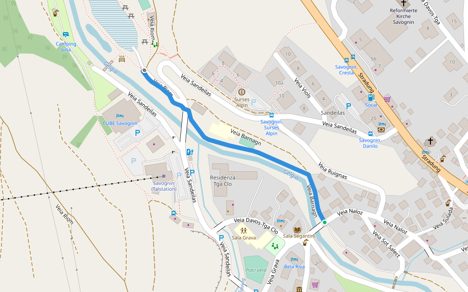 Savognin Punt Crap - Lai Barnagn