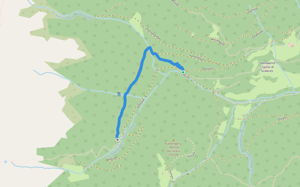 Wasserfallweg Hiking Trail TrentinoAlto Adige Pacer