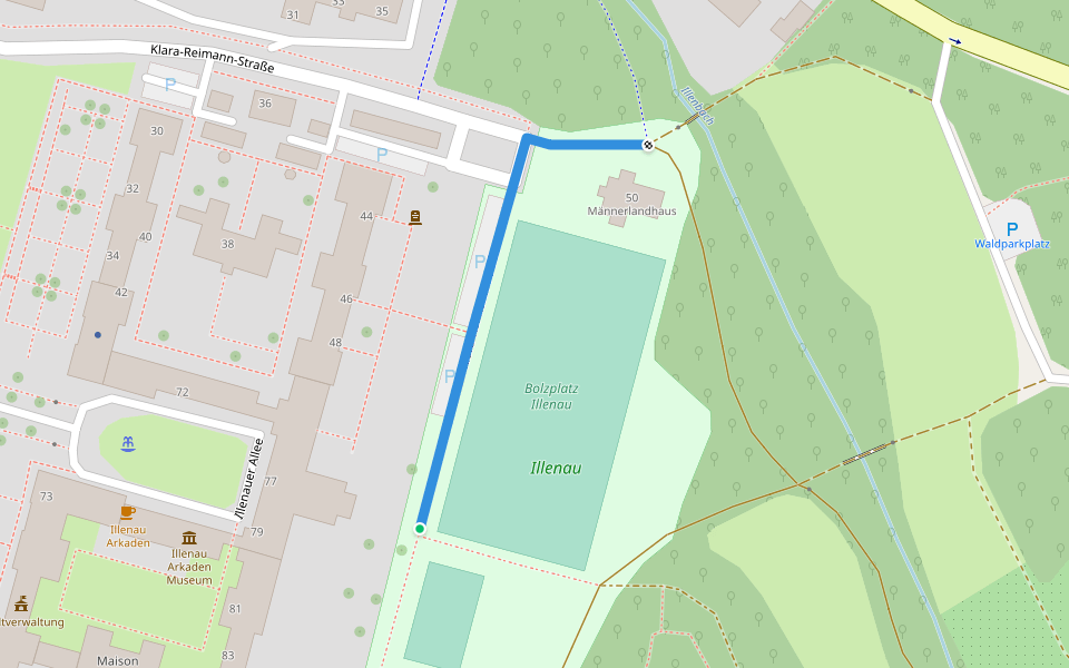 Achern Illenau - Achern Illenbächel