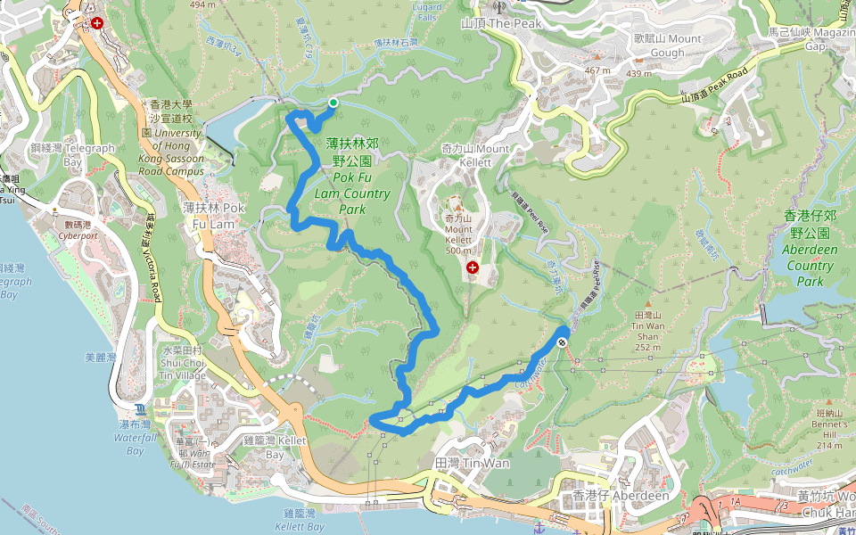 港島徑第2段 Hong Kong Trail Section 2